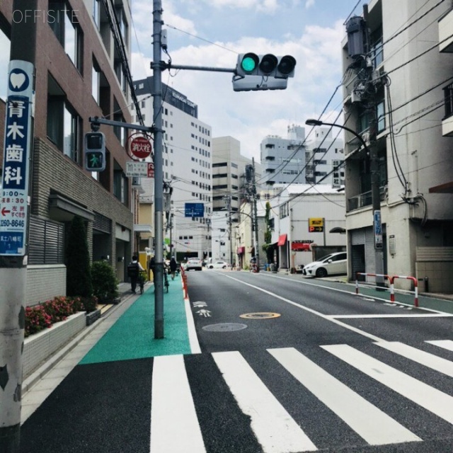 新畑戸ビル ビル前面道路