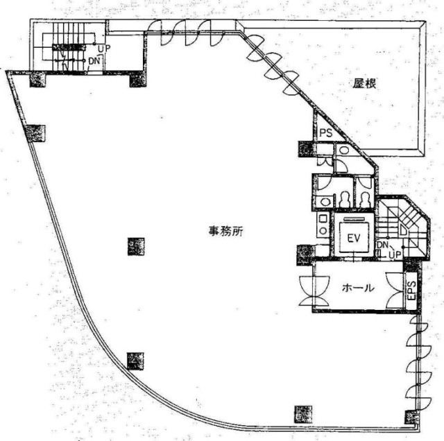 ノア22ビル5F 間取り図