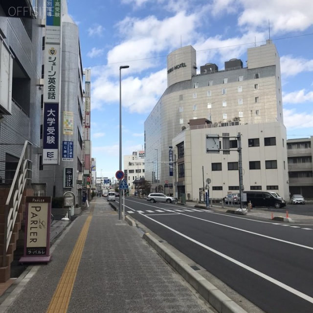 アルファコート川越脇田Ⅰビル ビル前面道路