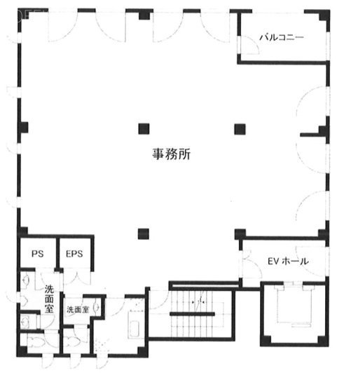 TX佐竹ビル6F 間取り図