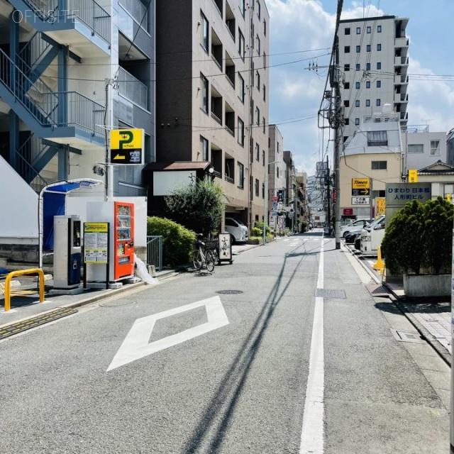 エイム人形町ビル ビル前面道路