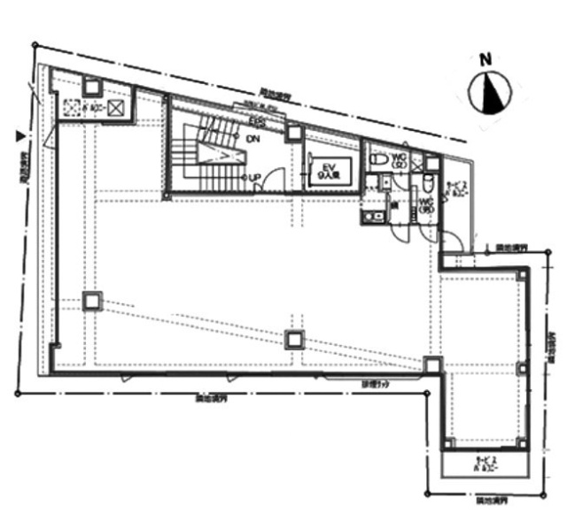 ベルフォーレ麻布3F 間取り図