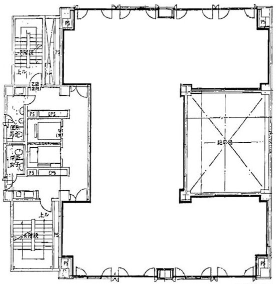 亀戸東口駅前ビル3F 間取り図