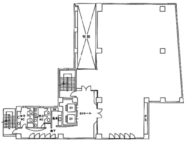 HF八丁堀ビル4F 間取り図