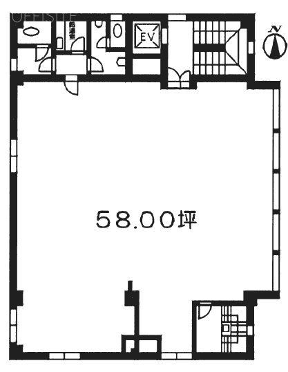 ホーザンビル3F 間取り図