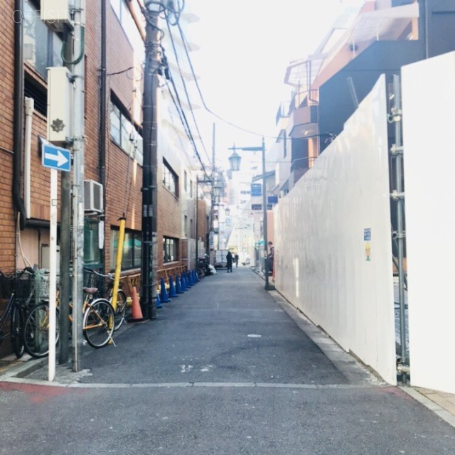 武蔵野ビル ビル周辺道路