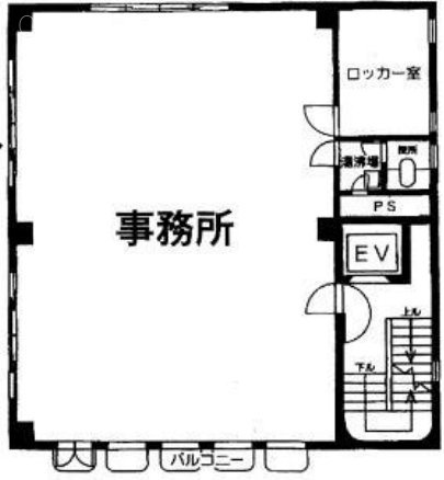 村山ビル6F 間取り図