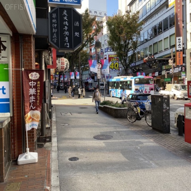 ユニ道玄坂ビル ビル前面道路