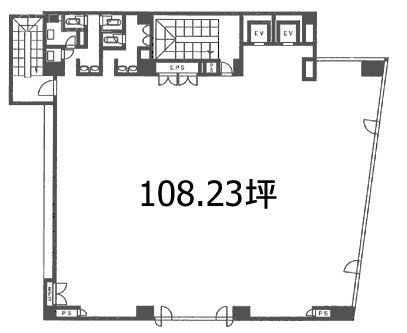 横浜鶴屋町ビル3F 間取り図