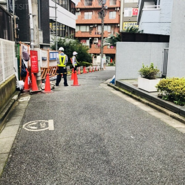 第2五反田不二越ビル ビル前面道路