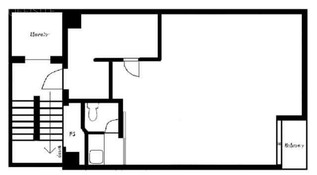 ウィンド築地ビル7F 間取り図