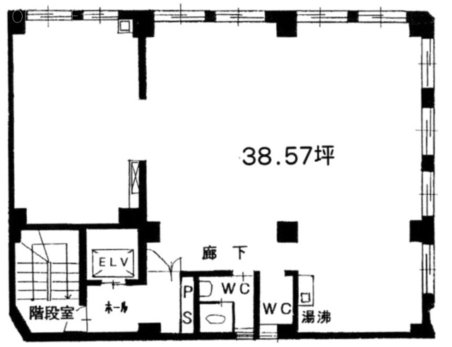 浜松町昭栄ビル3F 間取り図