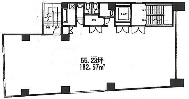 渋谷宮田ビル5F 間取り図