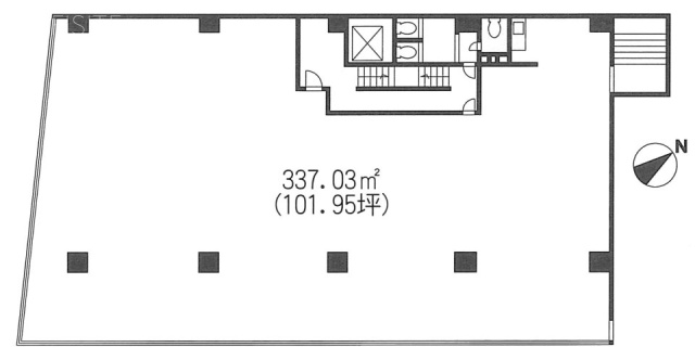 菅山ビル5F 間取り図