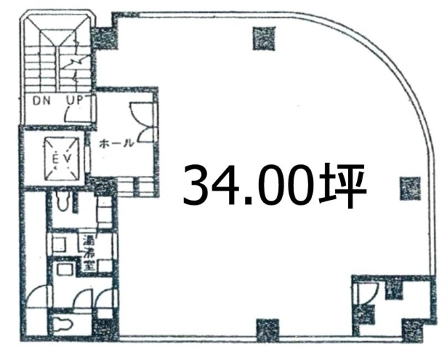 酒巻ビル9F 間取り図