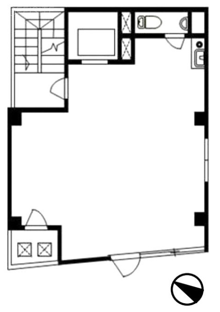新橋TSビル5F 間取り図