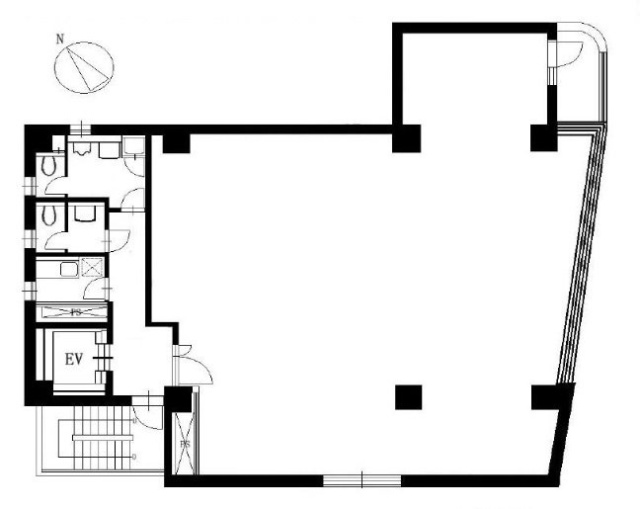 浅田ビル2F 間取り図