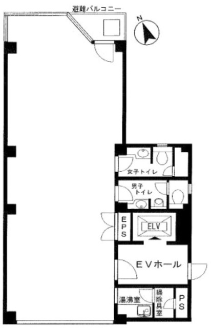 IZUMIビル5F 間取り図