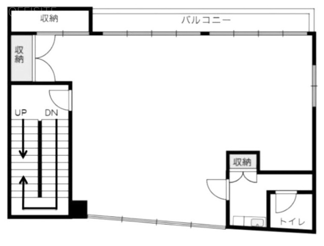CMビル1F 間取り図
