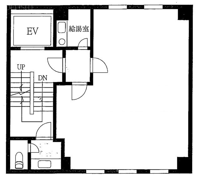 日本橋兜町シティービル5F 間取り図