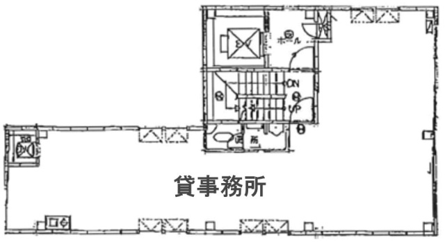 コンドウビル3F 間取り図