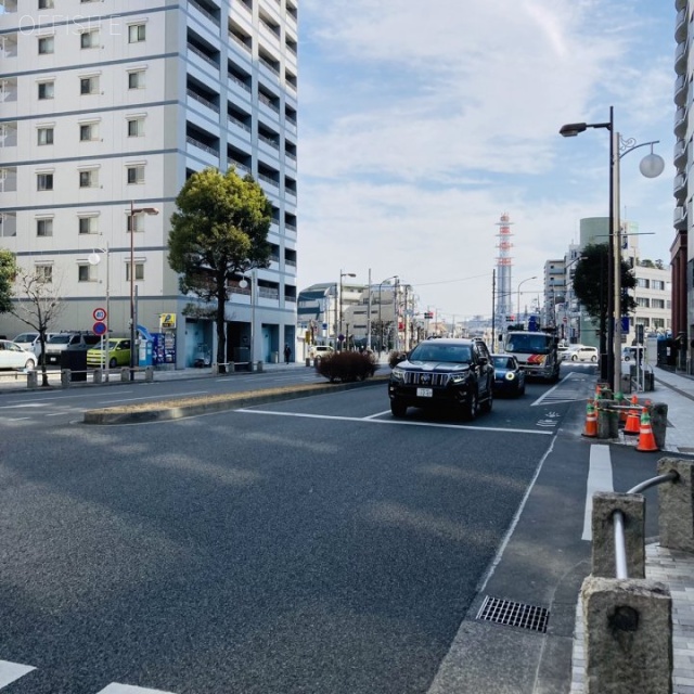 朝日生命立川ビル ビル前面道路