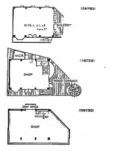 ラ・レンヌ原宿ビルB1F 間取り図
