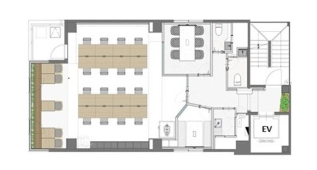 Biz Feel AKIHABARA3F 間取り図