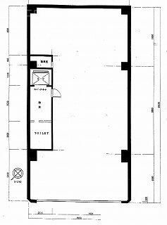 ウミイチビル8F 間取り図