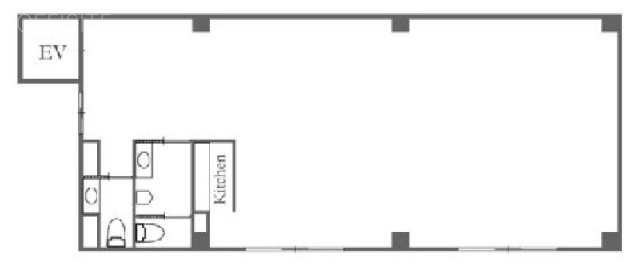 TBM西新橋ビル4F 間取り図