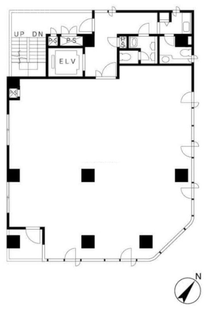 神田東邦センタービル6F 間取り図