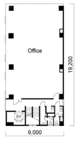 野原ビル4F 間取り図