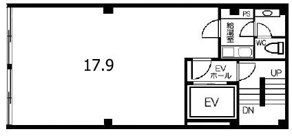 下島商会ビル3F 間取り図