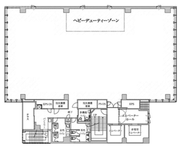 PMO高輪ゲートウェイ6F 間取り図