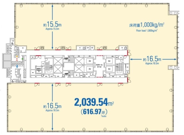 住友不動産青葉台タワー2F 間取り図