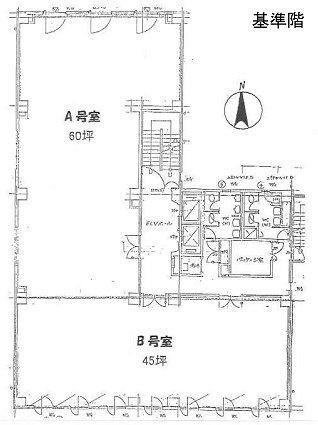 北沢ビル8F 間取り図