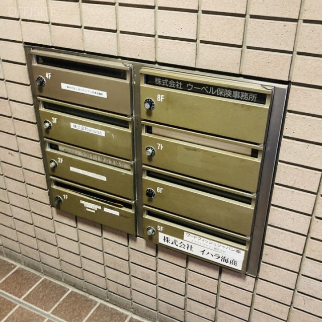 ニュー新富ビル 郵便受け