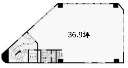 第2真市ビル5F 間取り図