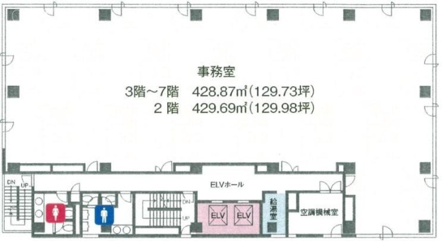 NCO神田紺屋町ビル2F 間取り図