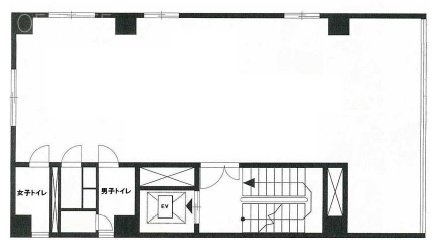 東日本橋駅前ビル1F 間取り図