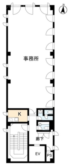 TX小島ビル5F 間取り図