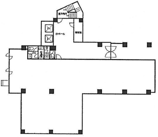 本郷綱ビル2F 間取り図