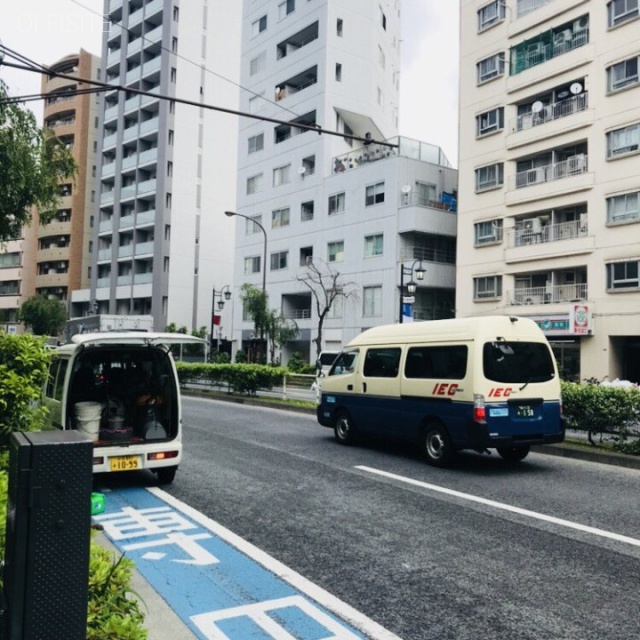 渋谷MMIビル ビル前面道路 明治通り