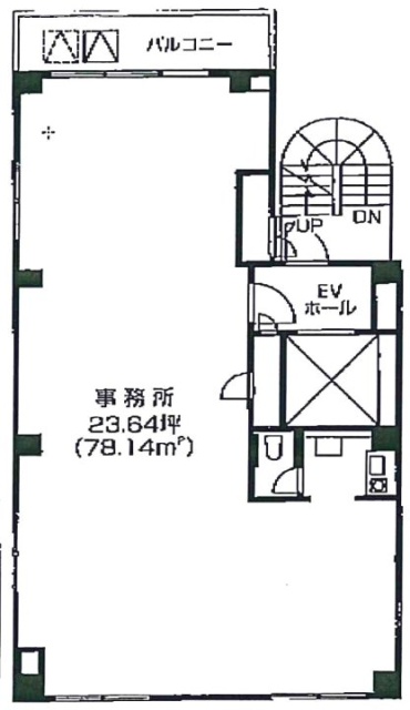 ベジタビル4F 間取り図