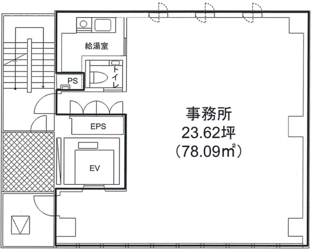クローバー青山・ONE7F 間取り図