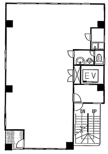 萩原ビル4F 間取り図
