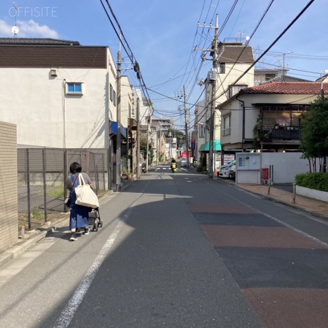 ソアール戸越ビル ビル前面道路