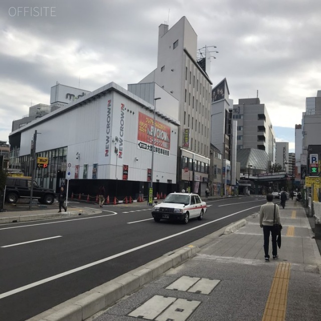 アルファコート川越脇田Ⅱビル ビル前面道路