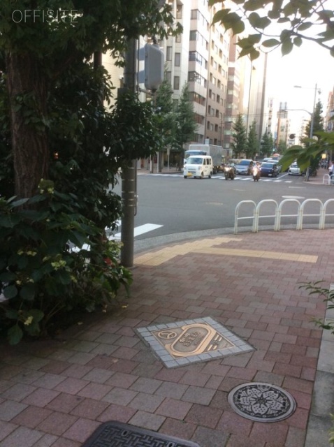 中村ビル ビル前面道路