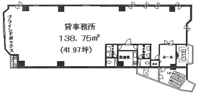 東栄産業日暮里駅前第Ⅲビル10F 間取り図